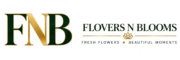 Flovers N Blooms florist logo in Chennai